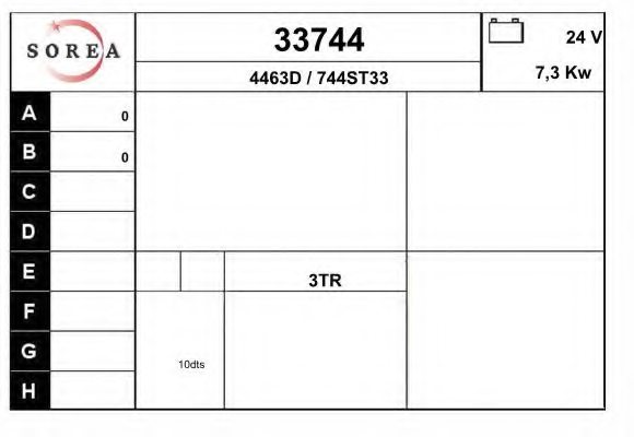 EAI 33744 Starter